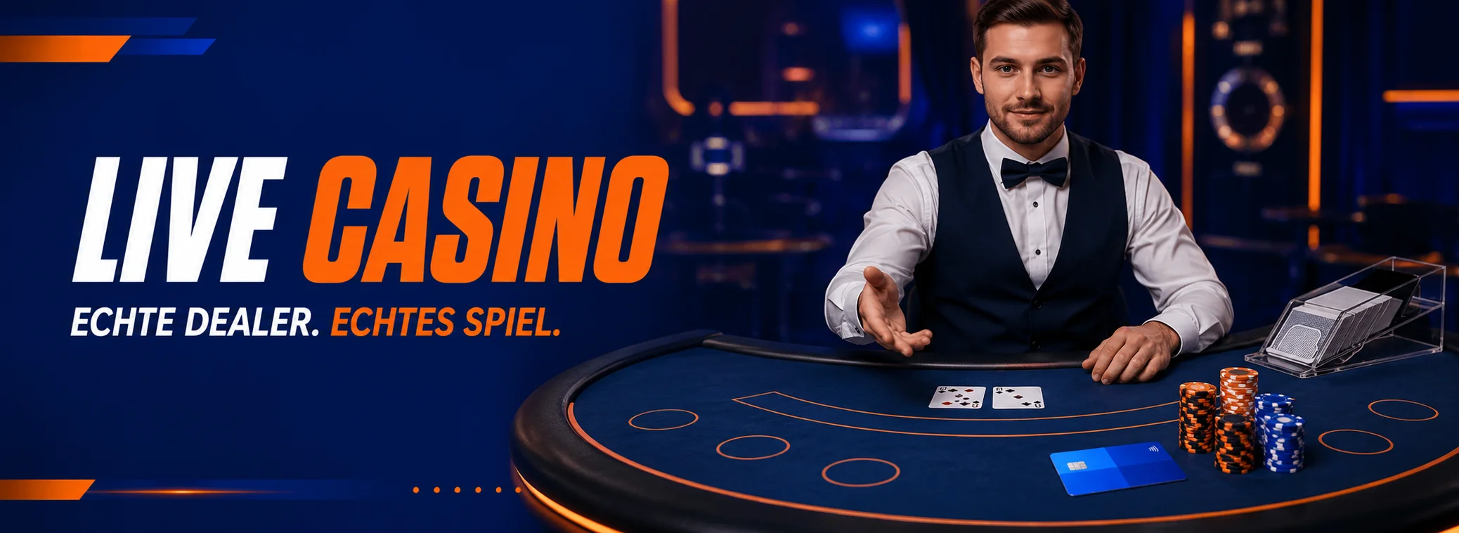Live-Casino mit deutschsprachigen Dealern bei Paypal Slots